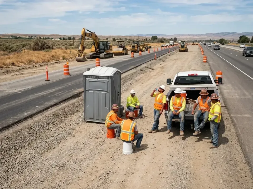 highway-road-construction-crew-007 — frequently asked questions, Porta Potty and Restroom Rentals in Xenia, OH
